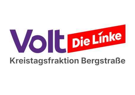 Logo der Fraktionsgemeinschaft Volt/Die Linke im Kreistag Bergstraße